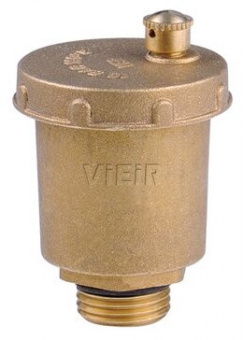Воздухоотводчик ПРЯМОЙ 1/2 ЛАТУНЬ (VIEIR) PF502