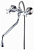 Смеситель в ванную SOLONE JIK7-A102A (S)