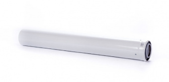 Удлинитель d80 1м белый Y-015